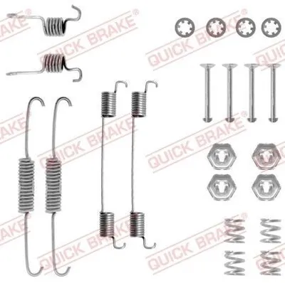 Produktbild von QUICK BRAKE Zubehörsatz Bremsbacken 105-0674 Hinten für FORD FIESTA III (GFJ)