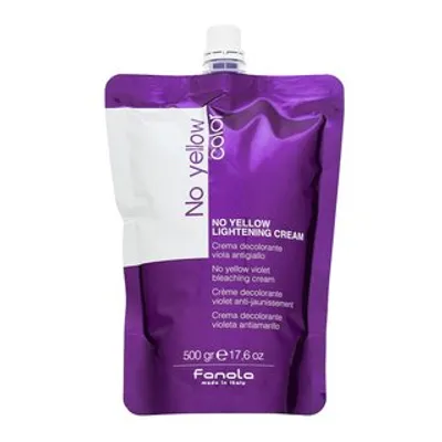 Obrázok produktu pre Fanola No Yellow Lightening Cream krém pre zosvetlenie vlasov 500 g
