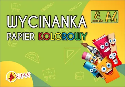 Zdjęcie produktu dla Wycinanka A4 8k. Shan