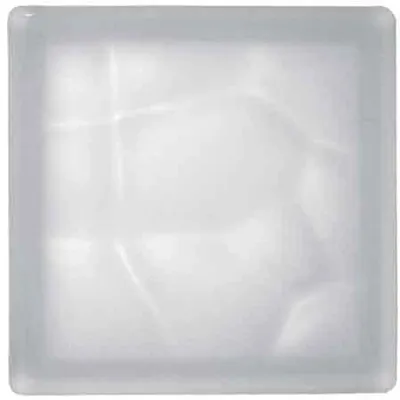 Obrázok produktu pre VETROMATTONE, vlnitá, biela saténová, 19 x 19 x 8 cm