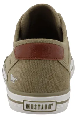 Produktbild von Mustang Damen Sneaker Baumwolle sportlich Slipper 26M0242004, Größe:38 EU, Farbe:Grün