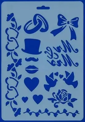 Produktbild von Vorlage „Silhouette Hochzeit“