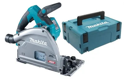 Image de Scie plongeante 40V 165mm Bluetooth XGT (sans batterie ni chargeur) + coffret MAKPAC - MAKITA - SP001GZ03