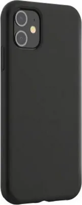 Produktbild von BigBen Connected, Schutzhülle für Apple iPhone 11, robust und elegant, aus Soft-Touch-Silikon, Schwarz