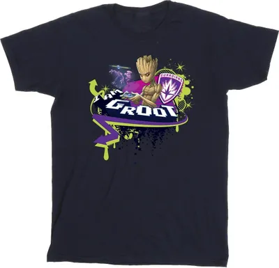 Produktbild von Marvel - "Guardians Of The Galaxy" T-Shirt für Herren BI27935 (XXL) (Marineblau)