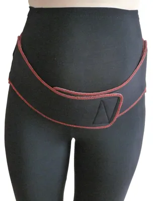 Produktbild von TSM Sportbandage Schwangerschaftsbandage, Schwarz, L, 5113