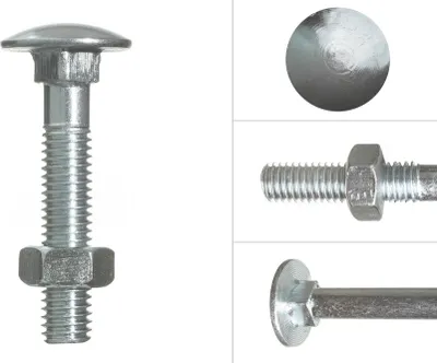 Produktbild von Schlossschrauben Verzinkt M8 x 40 mm - 200 Stück