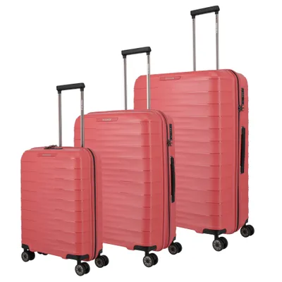 Obrázok produktu pre Kufrík na kolieskach Travelite MOOBY 4w L/M exp./S, červený