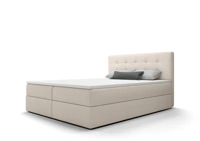 Obrázek produktu pro Moderní postel s úložným prostorem 180x200 STIG 5 - béžová