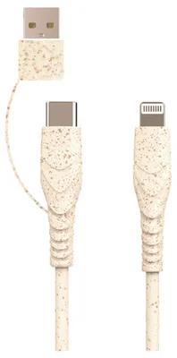 Immagine prodotto di BIOndCT-IP Cavo da USB-C a 8PIN e USB-A 3,5A, 1,2 m