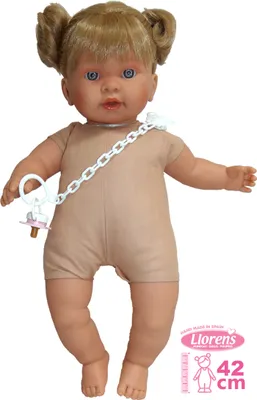 Obrázek produktu pro Llorens 422A ALEXANDRA - realistická panenka se zvuky a měkkým látkovým tělem - 42 cm