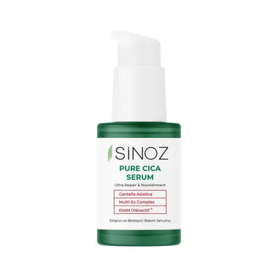 Produktbild von Sinoz Pure Cica Serum 30 ml – beruhigendes Gesichtsserum mit Centella Asiatica