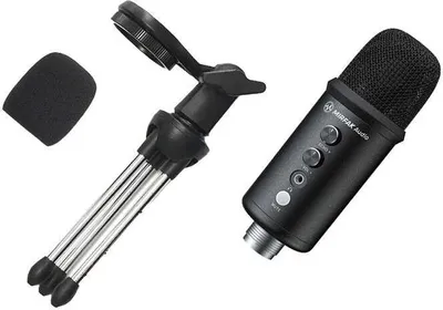 Imagen del producto de Micrófono de escritorio Mirfak TU1 USB, con conexión plug & play