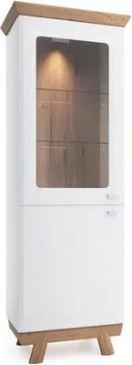 Produktbild von Vitrinenschrank Vitrine Schrankvitrine Glasdisplay Objektschrank