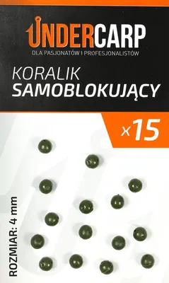 Image de Undercarp - Perle autobloquante VERTE 6 mm