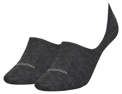 Produktbild von Calvin Klein - "Footie" Socken für Damen (2er-Pack) PP161 (39,5 EU - 42 EU) (Schwarz)