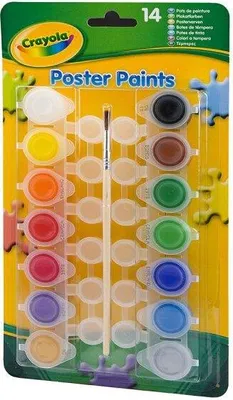 Image de Peinture Crayola Pour Poster 14 Couleurs