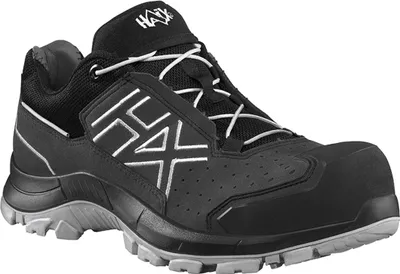 Produktbild von Haix Sicherheitsschuh BLACK EAGLE Safety 200 | M, T, grey 610049, Farbe:schwarz,grau, Größe:UK 9.5 / EU 44