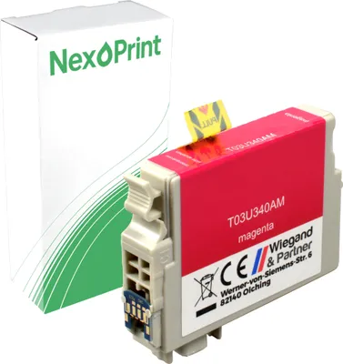 Produktbild von Druckerpatrone kompatibel zu Epson C13T03U340 603 magenta Expression Home XP-2100, Epson XP-3100, Epson XP-4100, Epson XP-5100