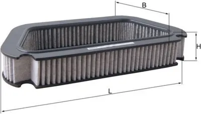 Produktbild von MAHLE Innenraumfilter LAK 176 Pollenfilter für VW GOLF III (1H1) Aktivkohle