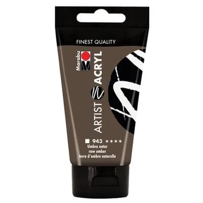 Produktbild von Marabu Artist Acryl, Umbra natur 943, 75 ml