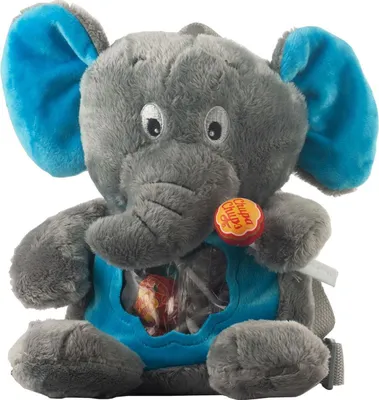 Produktbild von Chupa Chups Cool Friends Rucksack Elefant 16x12g