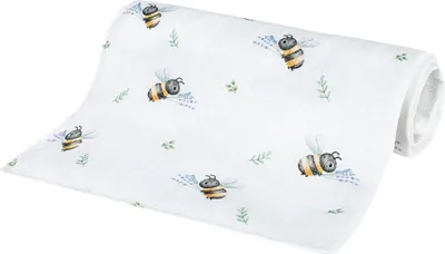 Obrázek produktu pro Bambusová plena 110x110 cm Bees / Bocioland