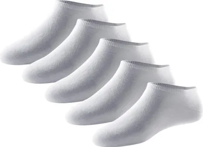 Produktbild von SCHIESSER Herren Sneakersocken, 5er Pack - "Bluebird", Baumwollmix Weiß 43-46