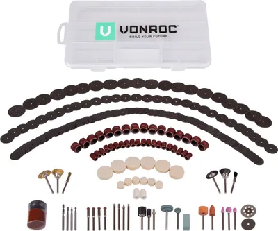 Produktbild von Vonroc Kombi-Werkzeug-Zubehörsatz - 192-teilig - universell