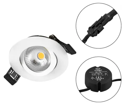 Imagen del producto de EVN: Lámpara LED empotrable, 230V, modelo S060102