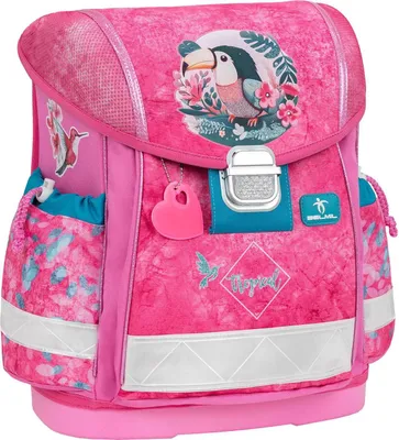 Produktbild von Belmil Schulranzen Set tropische Vögel "Tropical Tucan" 1.Klasse Einschulung Grundschule CLASSY 2025