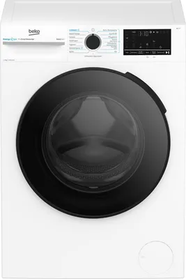 Zdjęcie produktu dla Beko b300 BM3WFU4841A, Od przodu, 8 kg, B, 76 dB, 1400 RPM, A