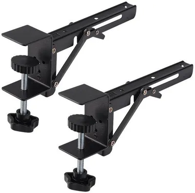Productafbeelding van Armleuningverlenging voor bureaustoelen, toetsenbordhouder, bevestigingsframe voor armleuningen, geschikt voor bureaustoelen, 2 stuks