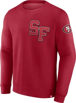 Produktbild von San Francisco 49ers Varsity Letter NFL Fleece Pollover - L