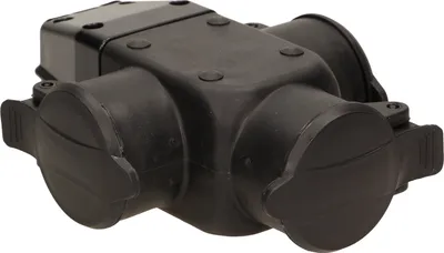 Obrázok produktu pre Vonkajšia zásuvka ORNO OR-AE-1346 (GS), trojitá, IP44, 16A, Schuko