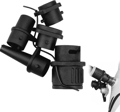 Adapter für aufblasbare Boote und SUPs mit 4 Mundstücken