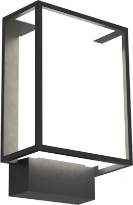 Produktbild von Nordlux Nestor LED Wandleuchte 8W Warmweiss Schwarz Außenleuchte 49041003