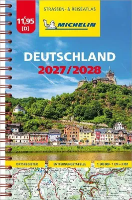 Produktbild von Michelin Kompaktatlas Deutschland 2027/2028
