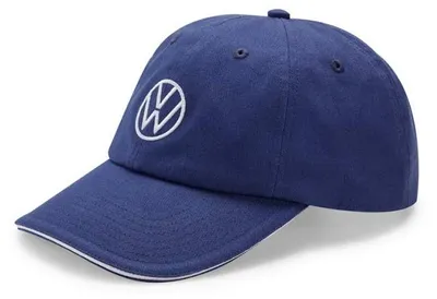 Produktbild von Volkswagen 000084300AT530 Basecap Kappe Cap Baseballcap blau, mit neuem VW Logo