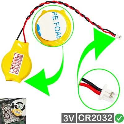 Produktbild von RTC BIOS CMOS Batterie Battery Akku kompatibel für Intel TNKi5 NUC mini PC