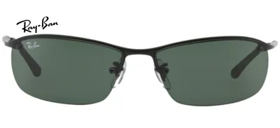 Zdjęcie produktu dla Ray-Ban RB3183, Dorosły, Uni , Prostokątny, Czarny, Soczewki niespolaryzowane, Metal