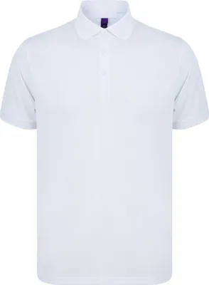 Immagine prodotto di Henbury - Polo uomo/donna unisex RW8077 (L) (Bianco)