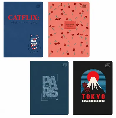 Imagen del producto de Interdruk Cuaderno A5 Liso 60 Hojas Diseños Surtidos