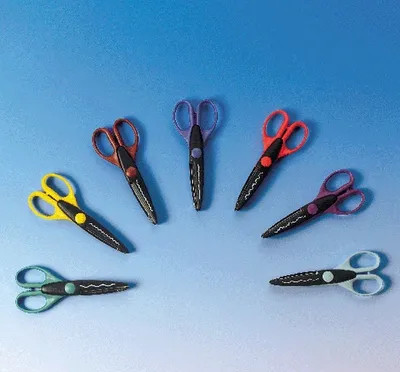 Produktbild von Kreativschnitt-Schere W-Schnitt 16cm Packung mit 12 Stück