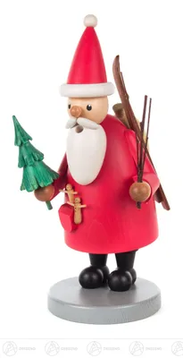 Produktbild von Räuchermann Weihnachtsmann Höhe = 26cm NEU