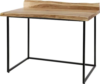 Produktbild von KAWOLA Schreibtisch FERHA Bürotisch Akazie massiv natur