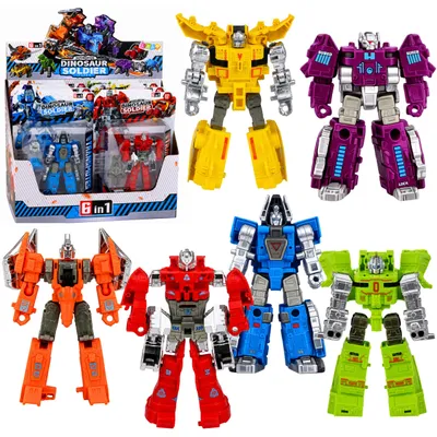 Obrázok produktu pre Robot Dinosaur 2v1 meniace sa pohyblivé prvky Mix Figúrka