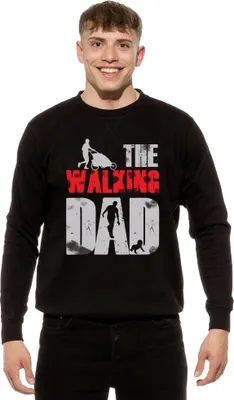 Produktbild von Cotton Prime® Sweatshirt Walking Dad L Schwarz