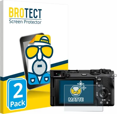Produktbild von 2x BROTECT Schutzfolie für Sony Alpha 6700 Displayschutz Displayschutzfolie Folie Matt Entspiegelungsfolie