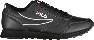 Produktbild von Damen Sportschuh Schwarz mit Kontrastdetails und Schnürsenkeln
